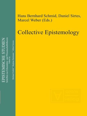 cover image of Collective Epistemology